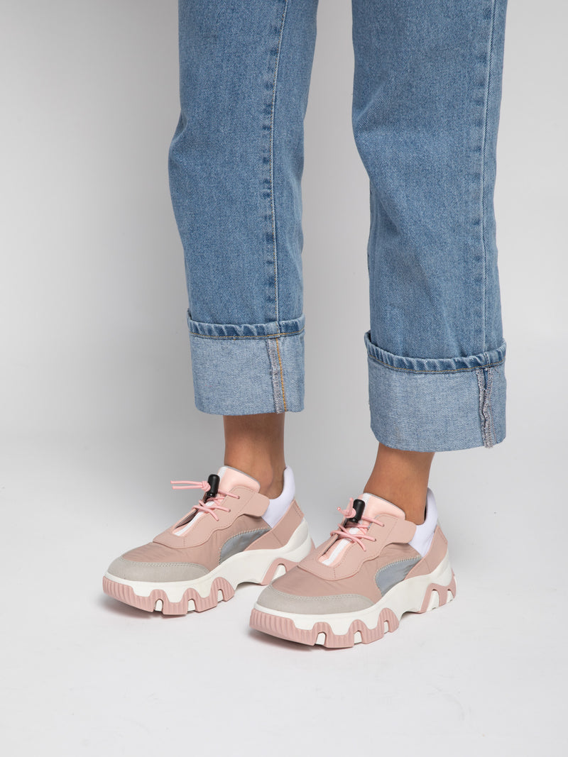 Fly London Ténis com Elástico FIAN634FLY MULTI  ROSE