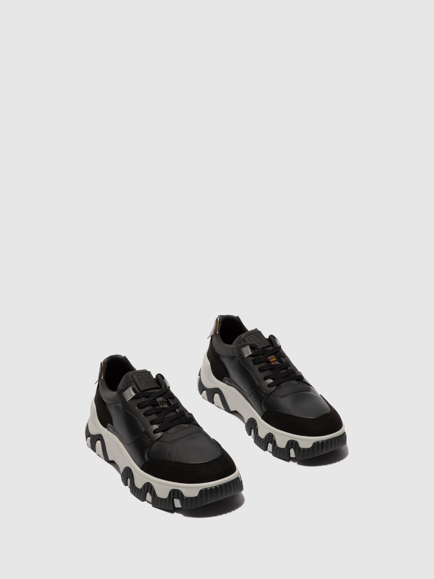 Fly London Ténis com Atacadores FYDE644FLY MULTI  BLACK