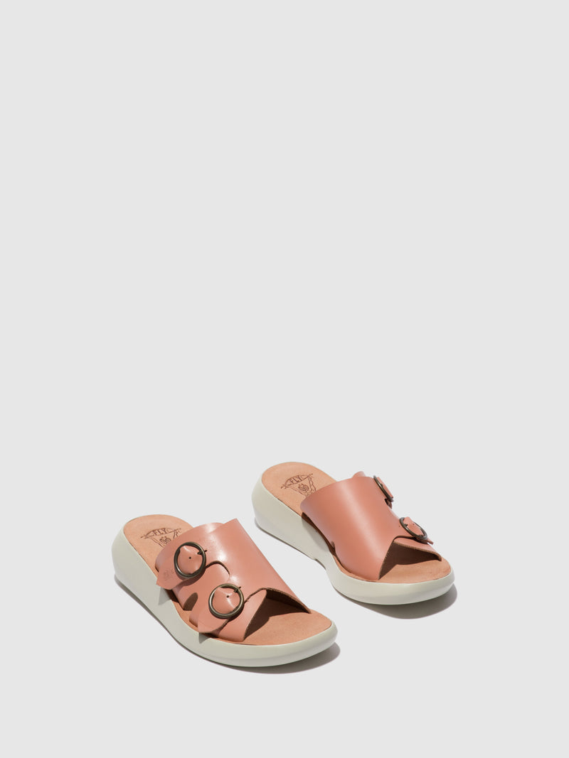 Fly London Mules Abertas à Frente BAIT742FLY BROOKLYN ROSE