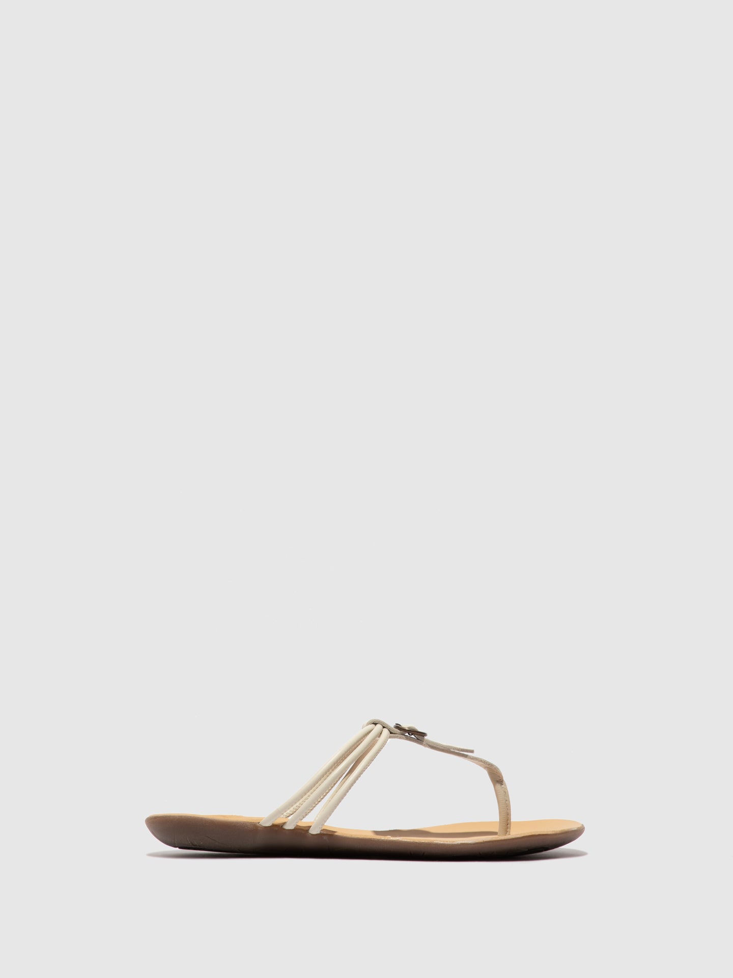 Fly London Sandálias de Dedo MOUS755FLY CIERVO  OFFWHITE