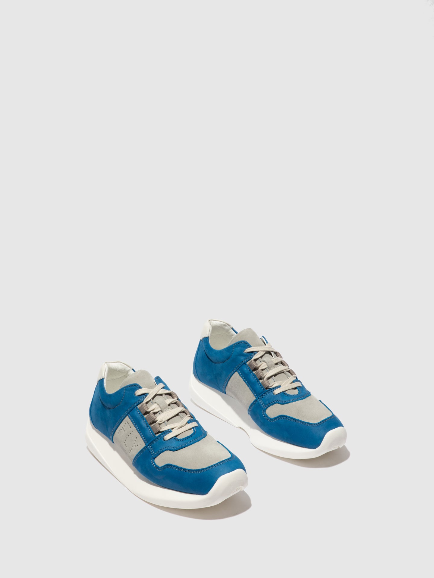 Fly London Ténis com Atacadores LOTT761FLY LONG/SUEDE  BLUE/CONCRETE