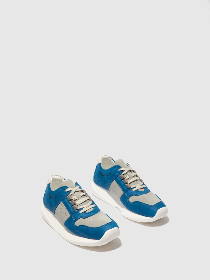 Fly London Ténis com Atacadores LOTT761FLY LONG/SUEDE  BLUE/CONCRETE