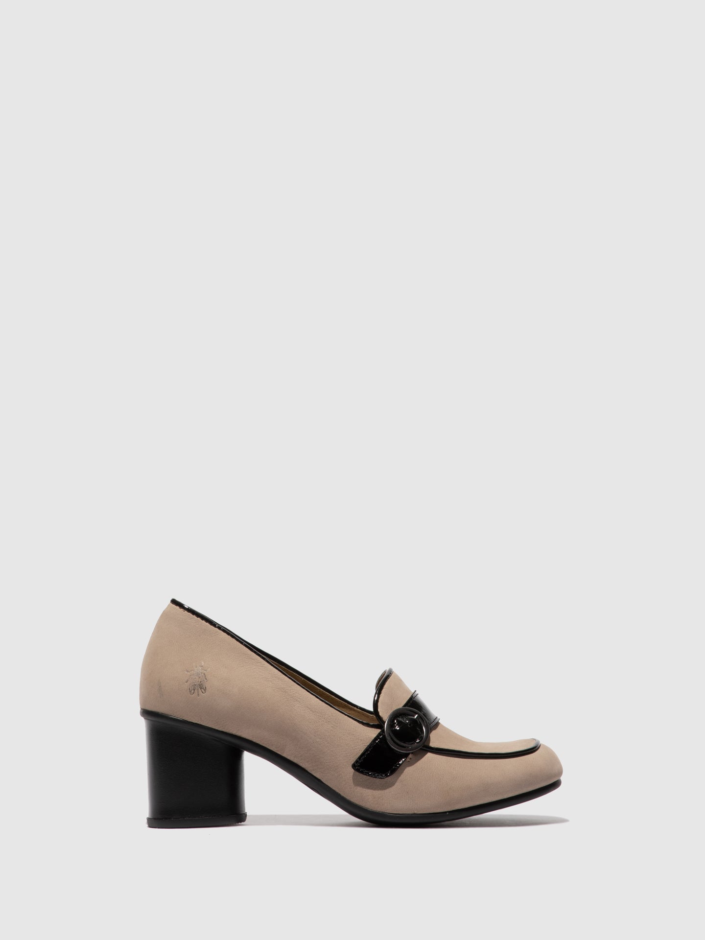 Fly London Sapatos Slip-on SUKE764FLY CUPIDO/LUXOR  CONCRETE/BLACK