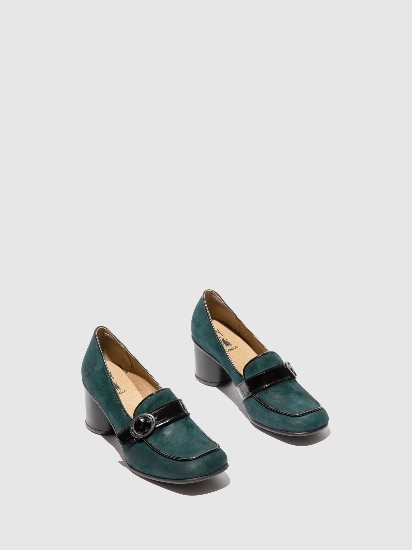 Fly London Sapatos Slip-on SUKE764FLY RANCH/LUXOR DK PETROL/BLACK