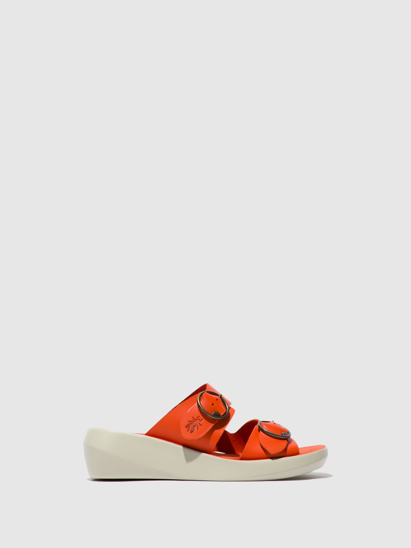Fly London Buckle Sandals BALD849FLY CORAL