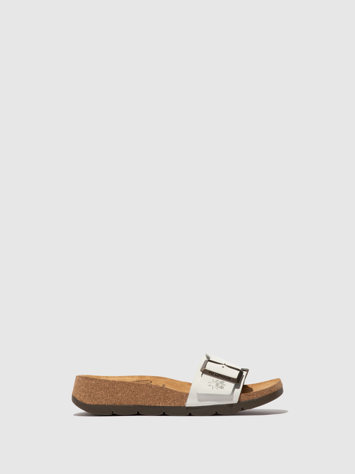 Fly London Open Toe Mules CARB851FLY OFFWHITE
