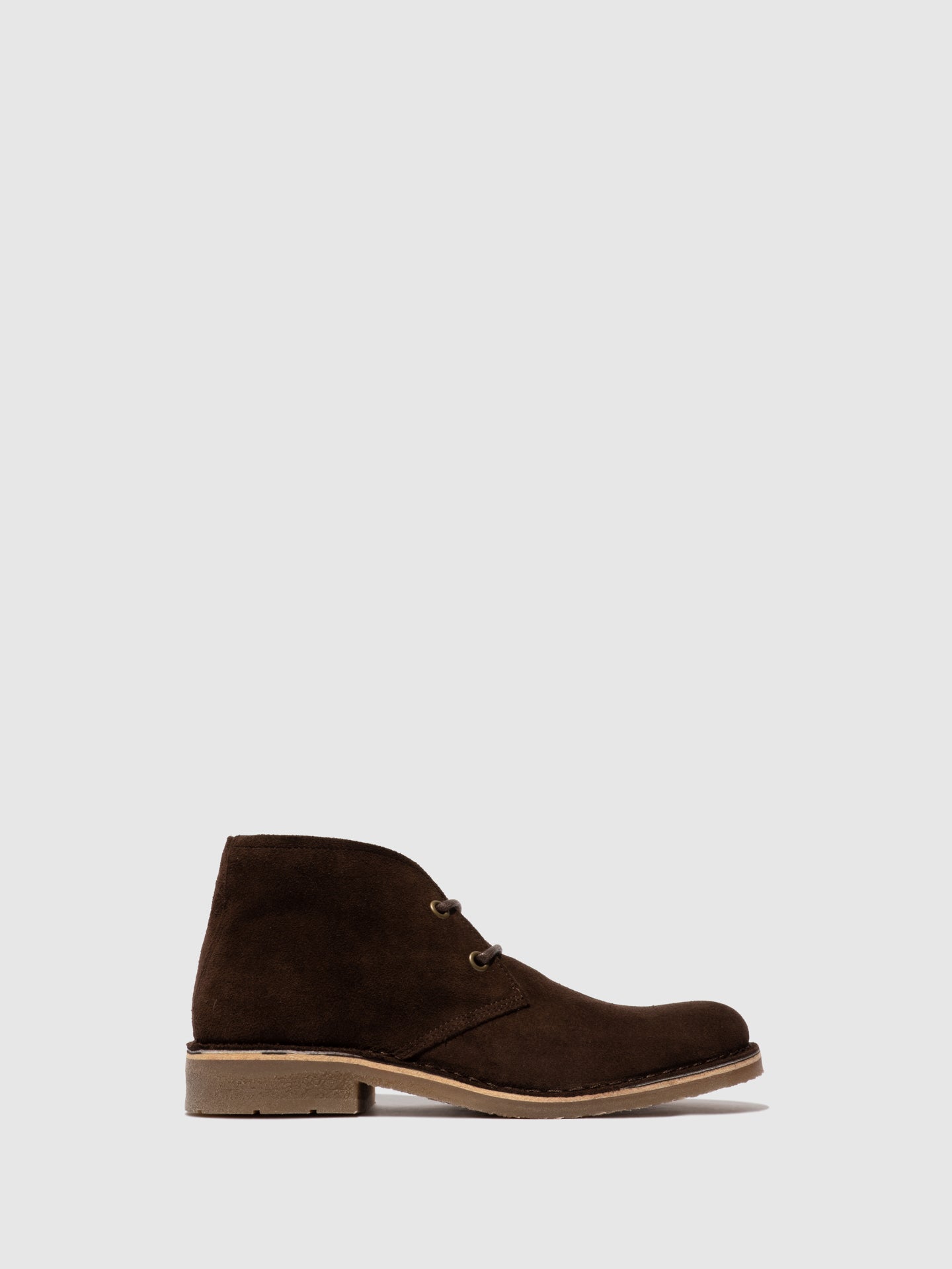 Fly London Botins com Atacadores RHAN038FLY OIL SUEDE  MOCCA