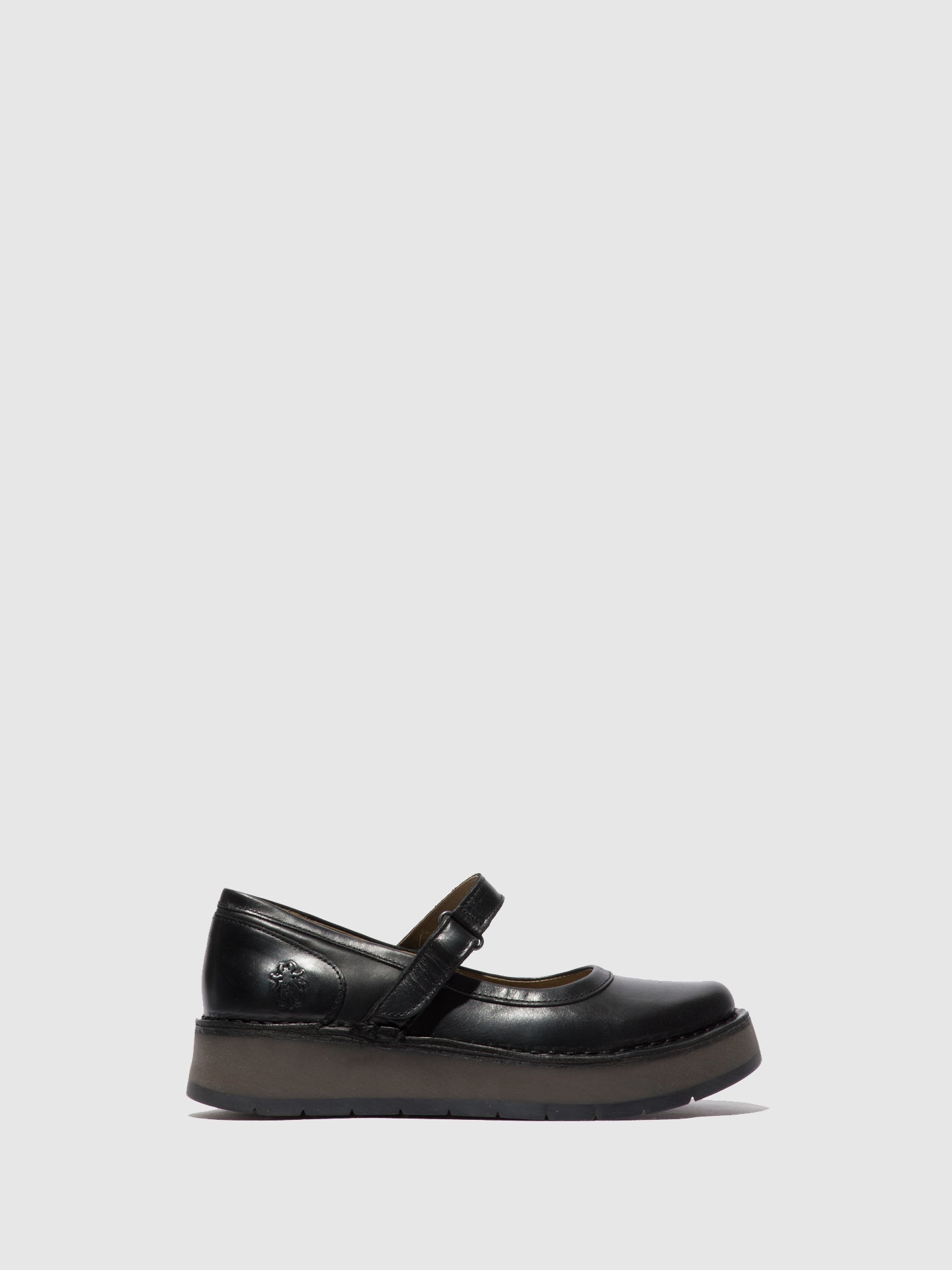 Fly London Sapatos Mary Jane REDE068FLY RUG BLACK
