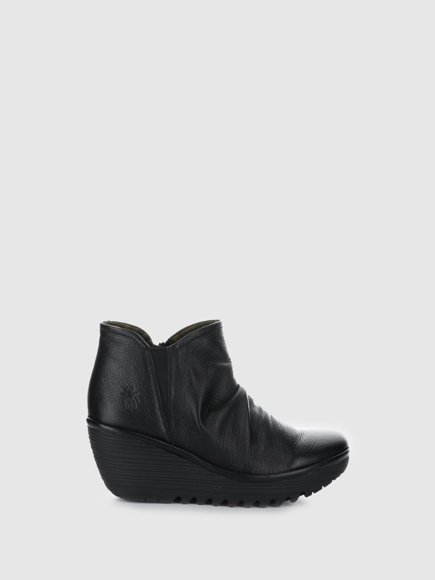 Fly London Zip Up Ankle Boots YAMY266FLY MOUSSE