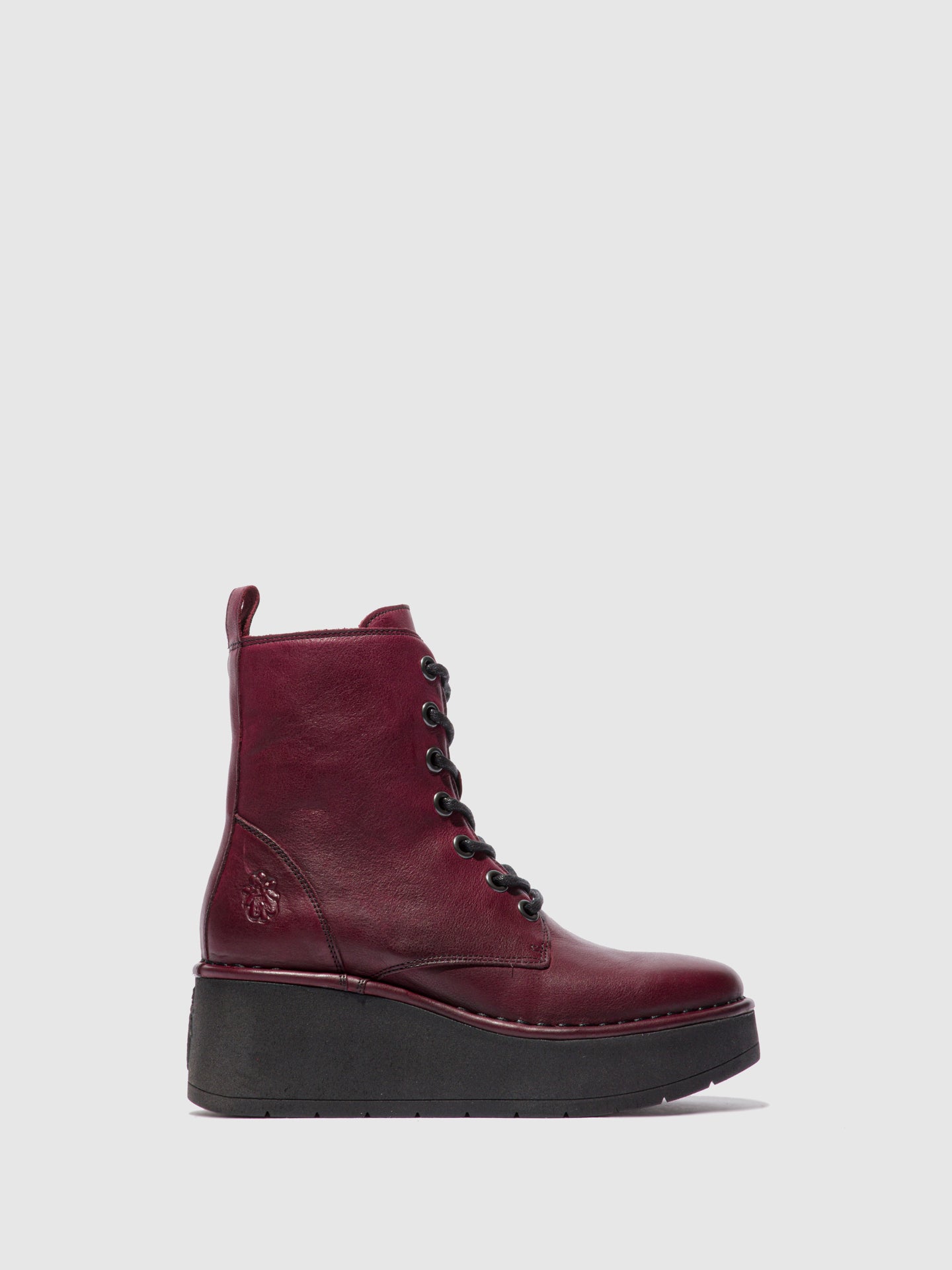 Fly London Lace-up Ankle Boots HEPE239FLY VERONA WINE