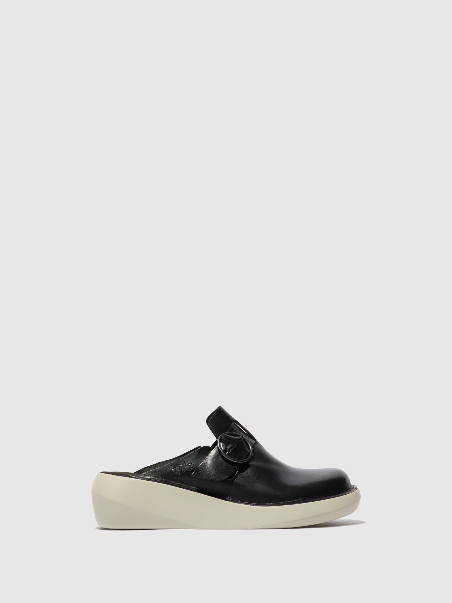 Fly London Mules de Ponta Redonda BOLL506FLY BLACK