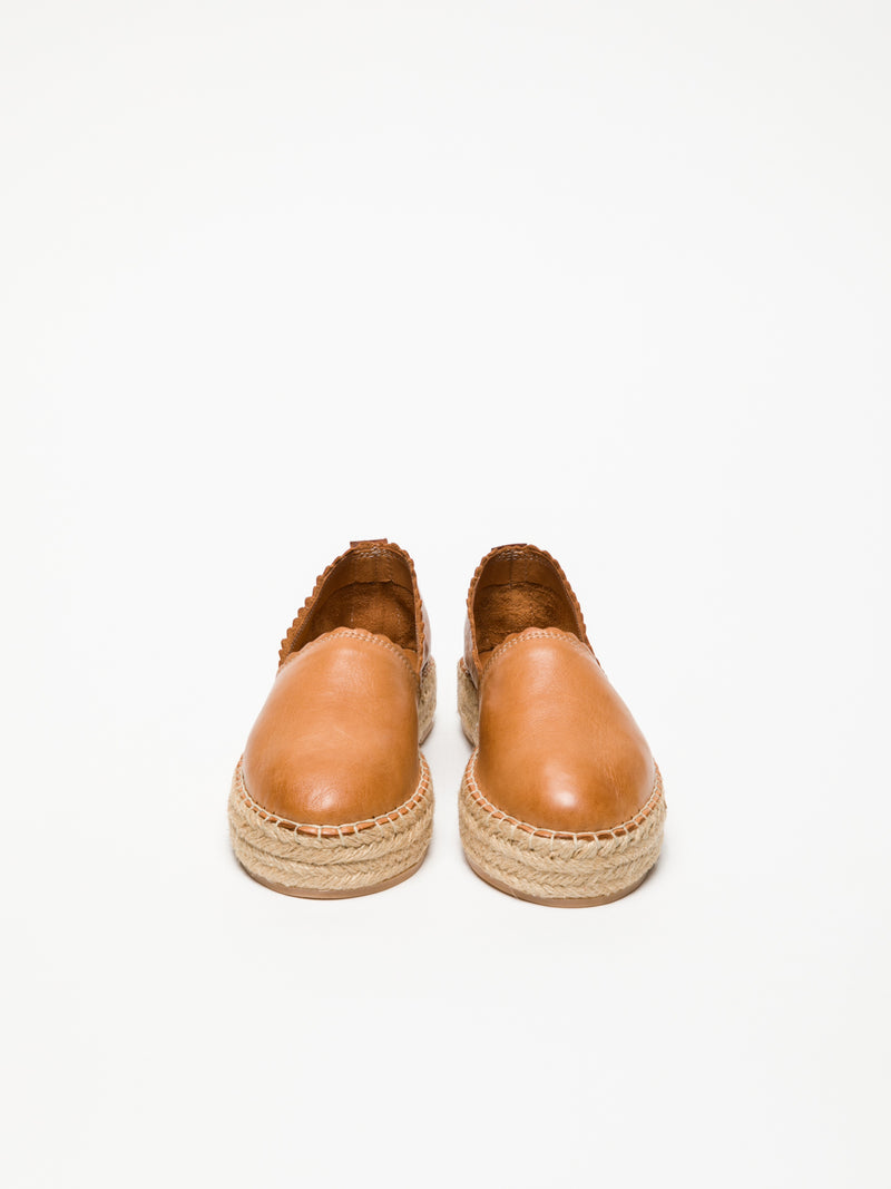 Foreva Alpargatas Clássicas em Camel