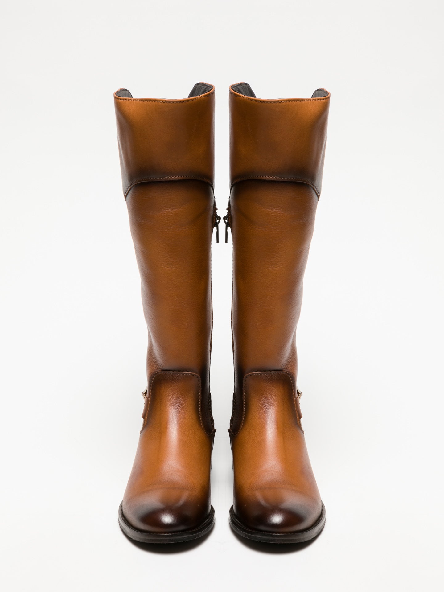 Foreva Botas de Cano-Alto em Camel