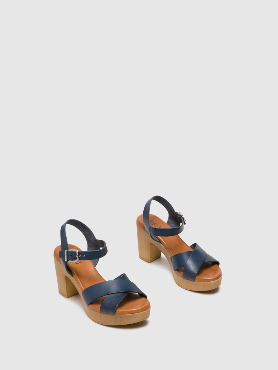 Foreva Sandálias com Fivela em Azul