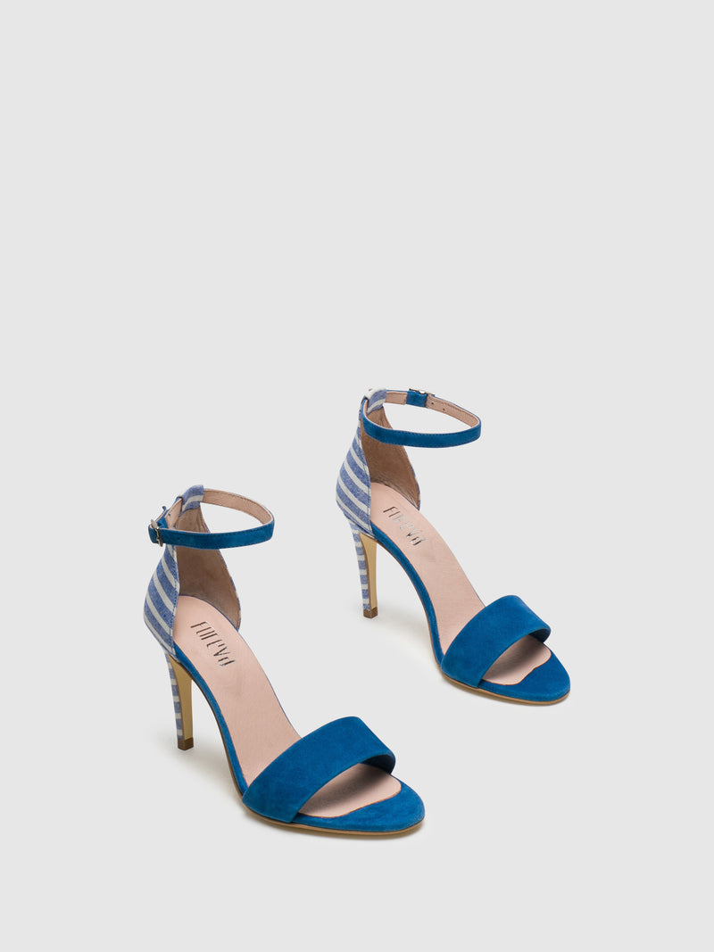 Foreva Sandálias com Fivela em Azul