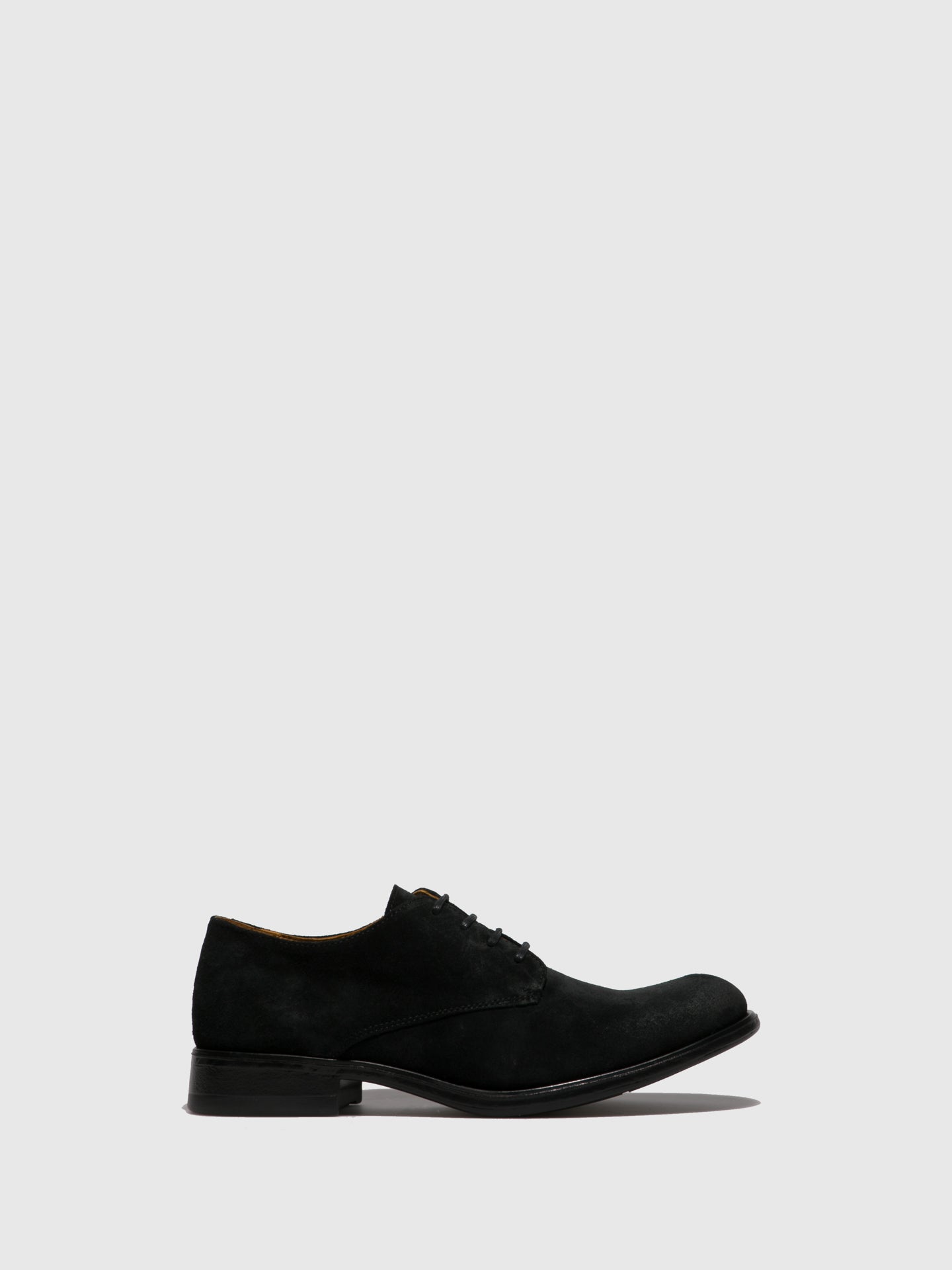 Fly London Sapatos com Atacadores MERL613FLY Black Suede