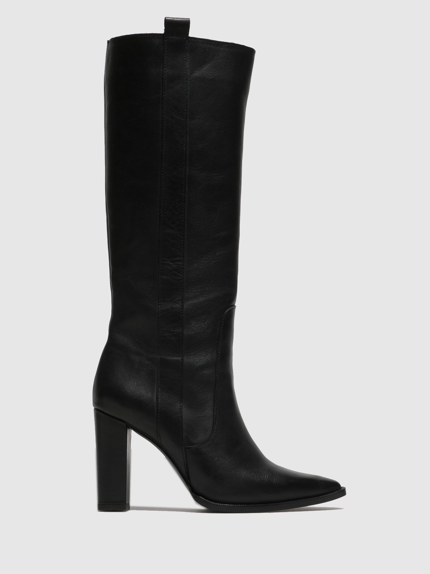 Foreva Black Pointed Toe Boots