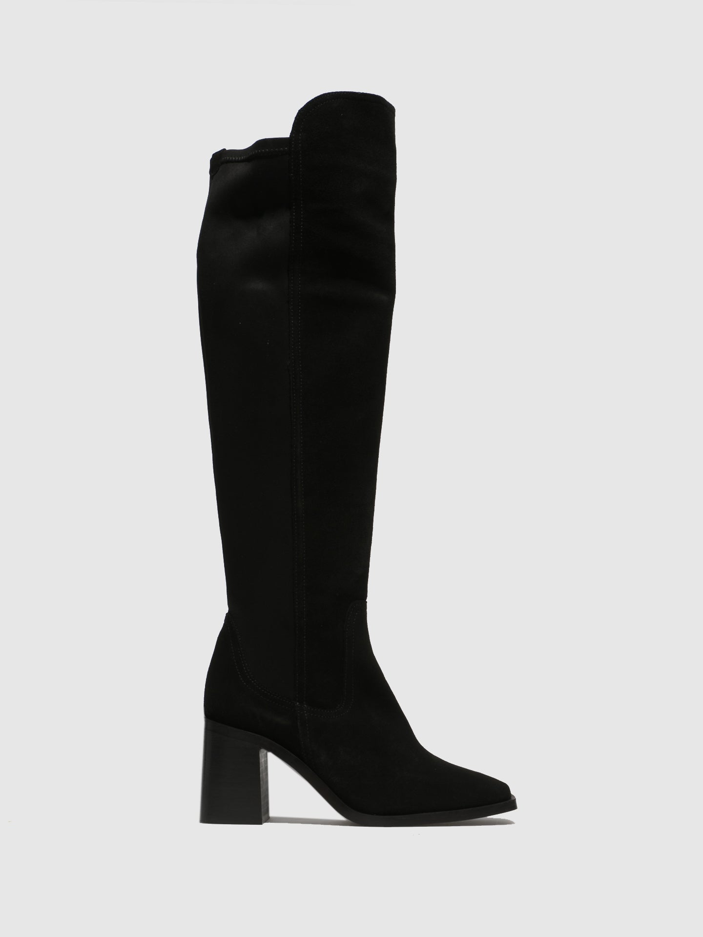 Foreva Botas acima do Joelho em Preto