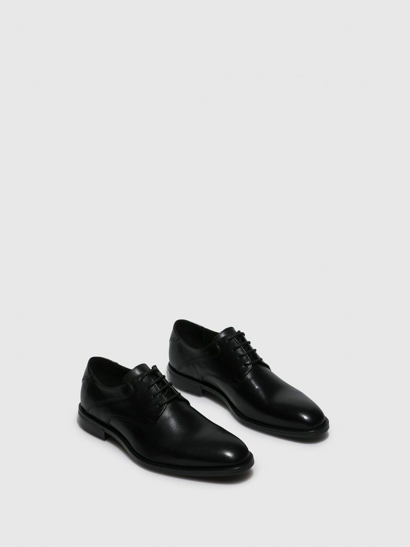 Foreva Black Lace-up Shoes