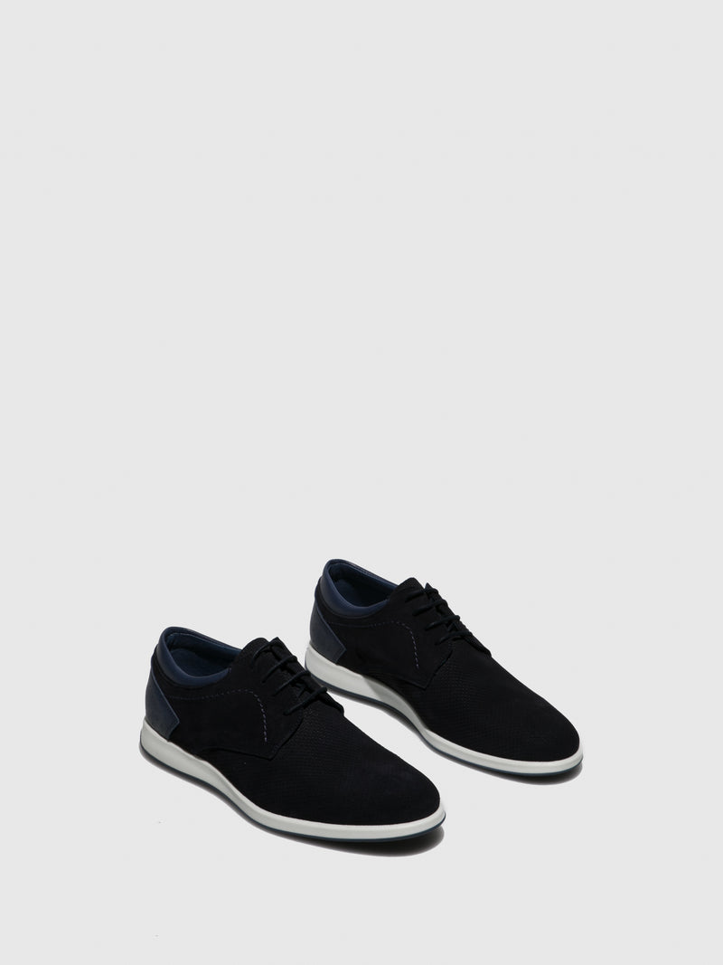 Foreva Navy Derby Shoes