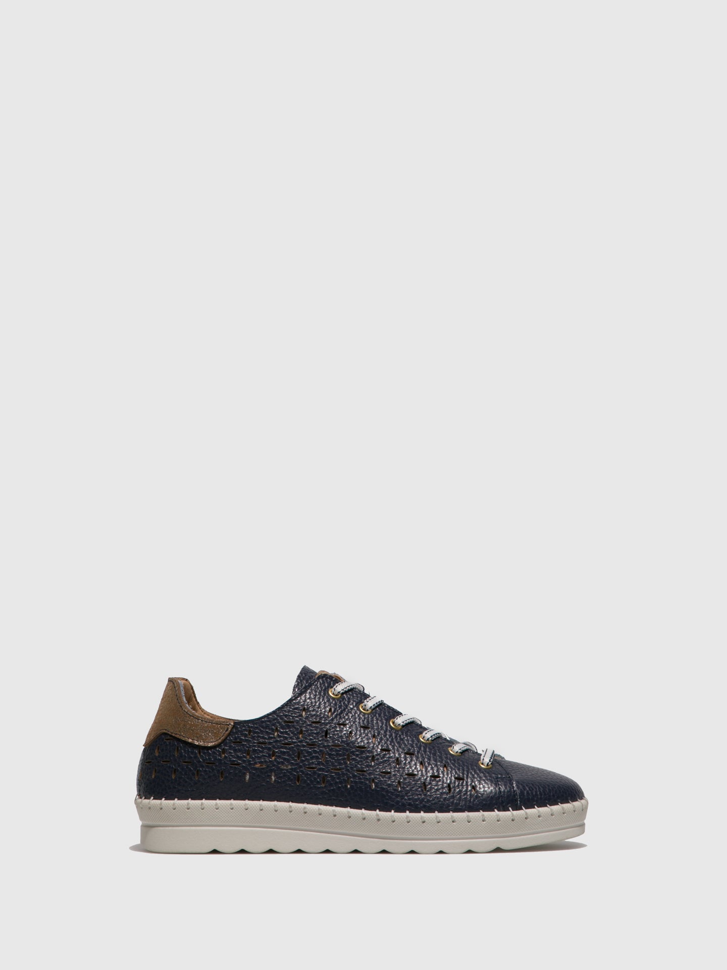 Foreva Sapatos com Atacadores em Azul Marinho