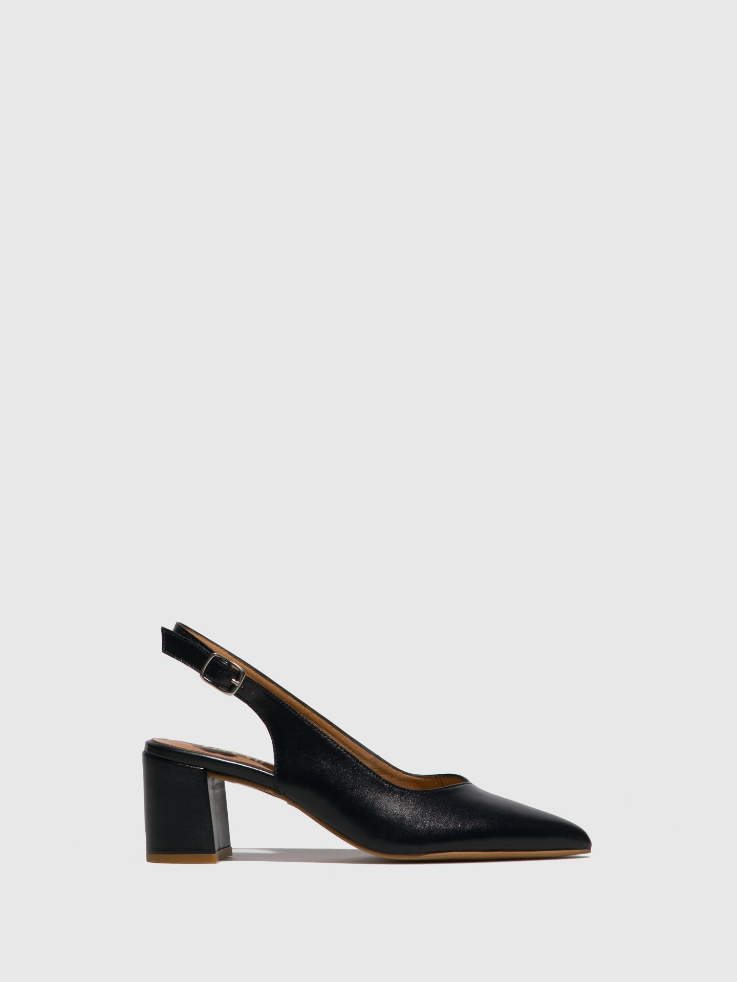 Foreva Blue Block Heel Shoes