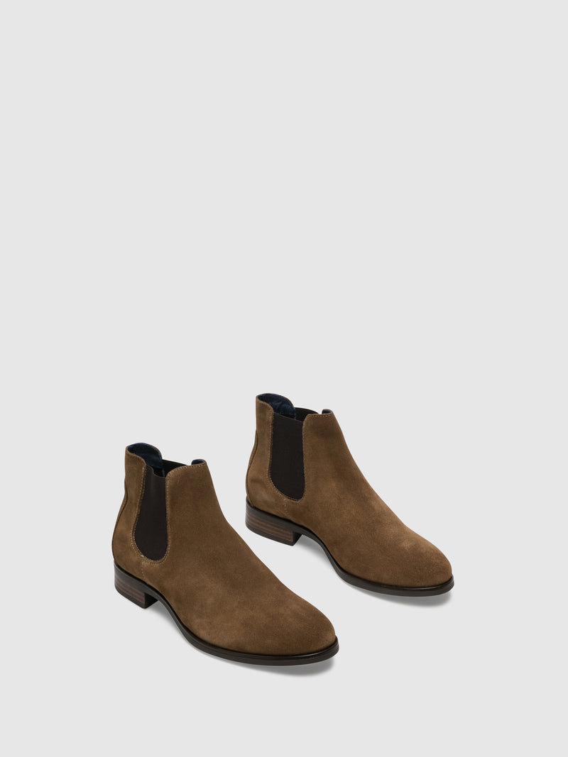 Foreva Wheat Elasticated Ankle Boots