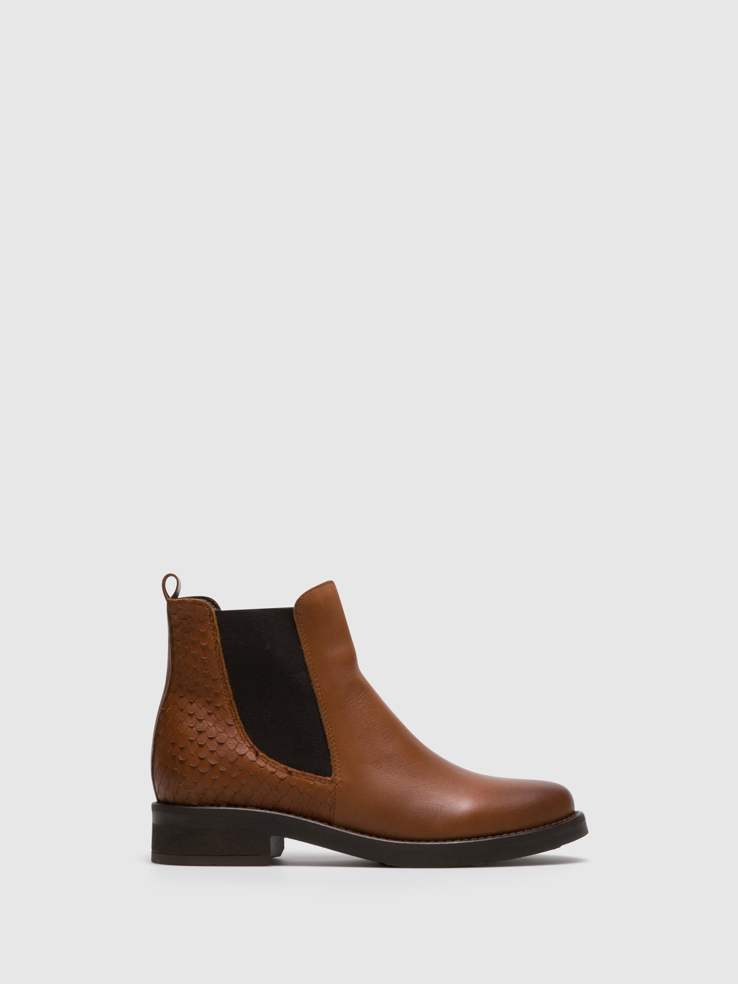 Foreva Botins Chelsea em Camel