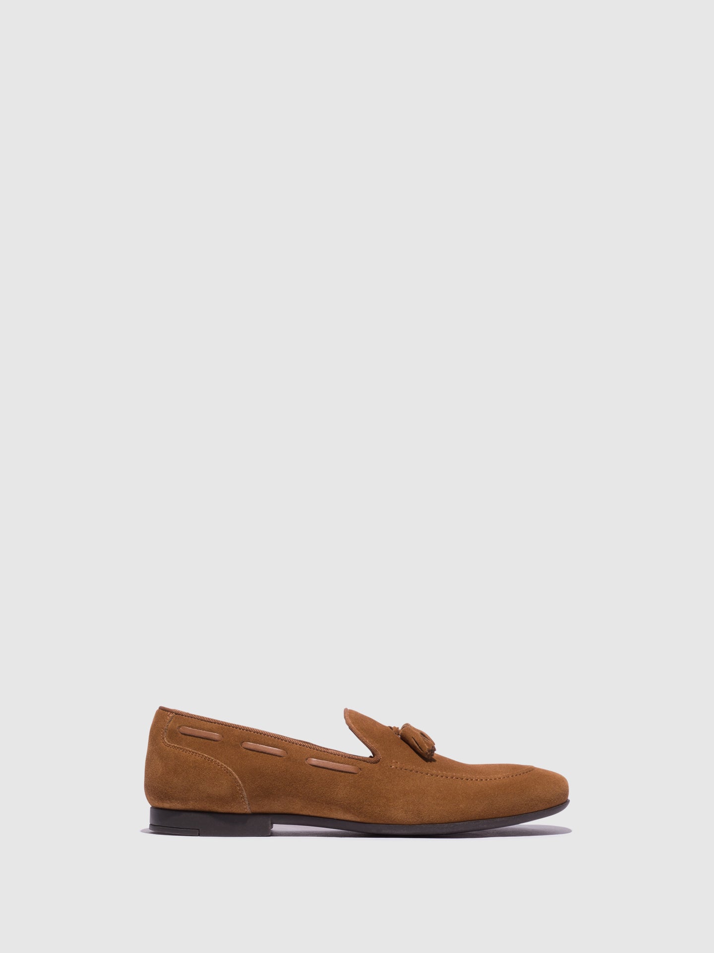 Foreva Loafers Com adorno de Borlas em Camel