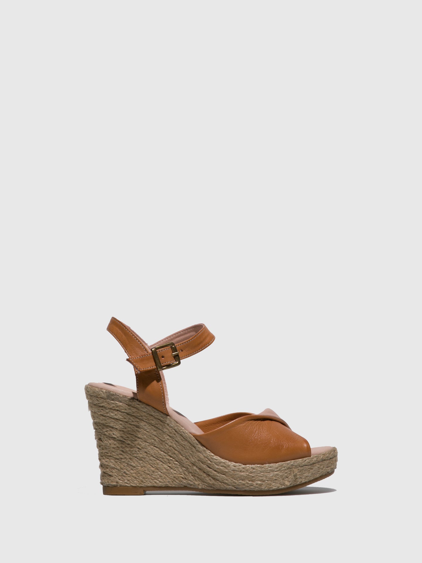 Foreva Camel Wedge Sandals