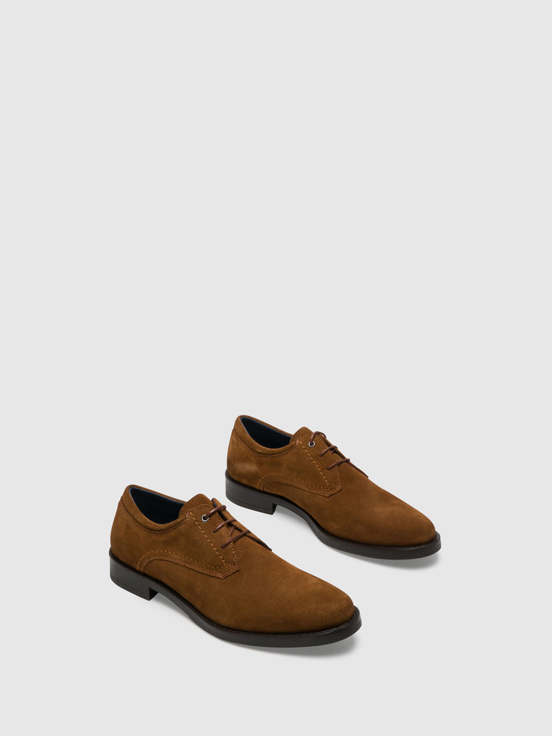 Foreva Sapatos com Atacadores em Camel