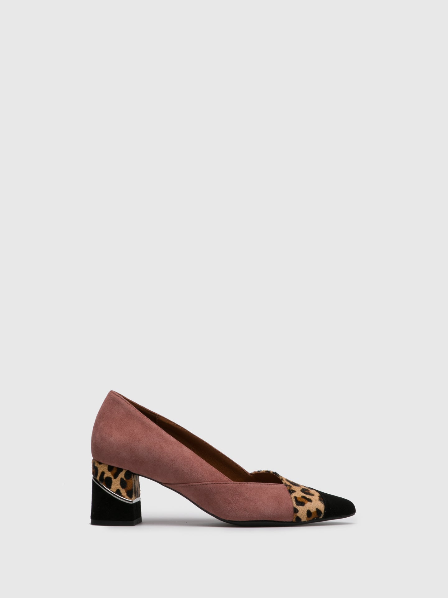 Foreva Sapatos Pontiagudos em Rosa Preto