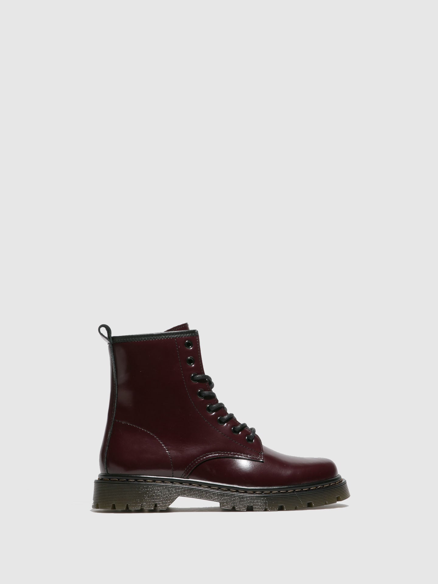 Foreva Botas com Atacadores em Carmesim