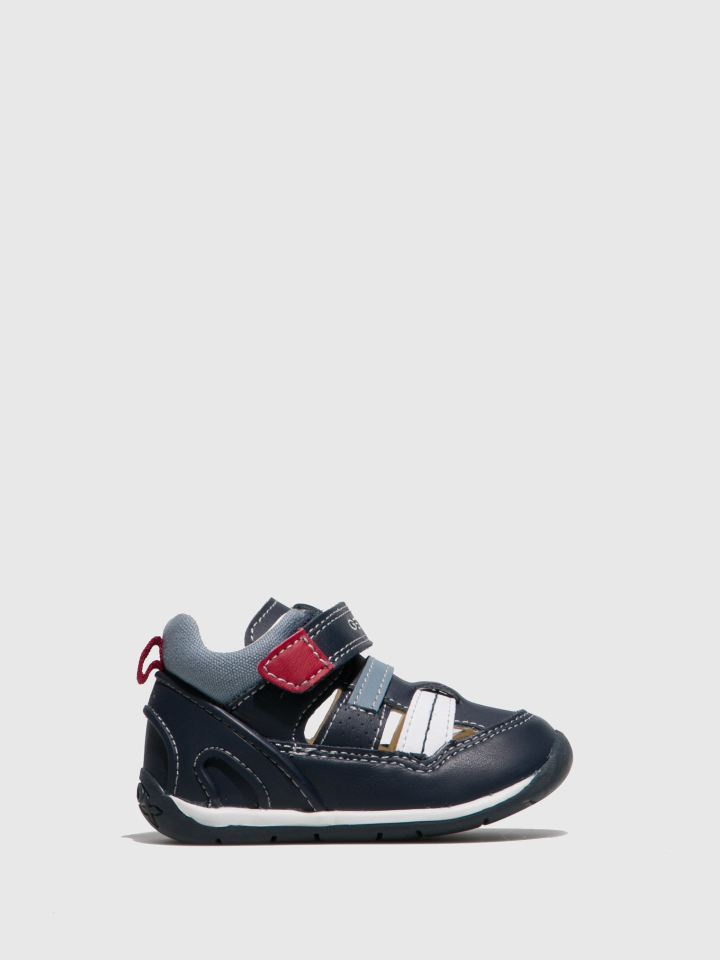 Geox Ténis com Velcro em Azul Marinho