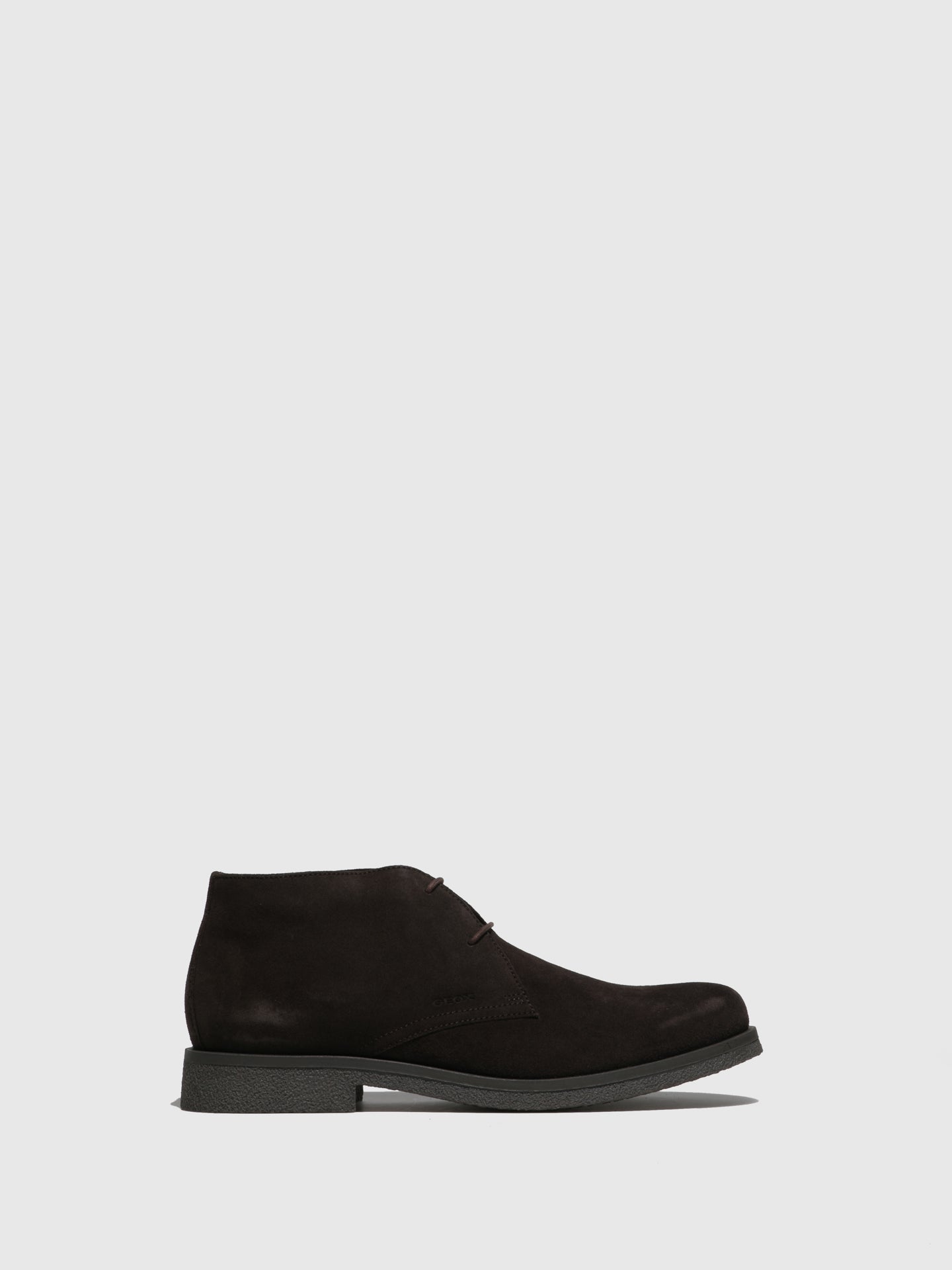 Geox Botins com Atacadores em Castanho