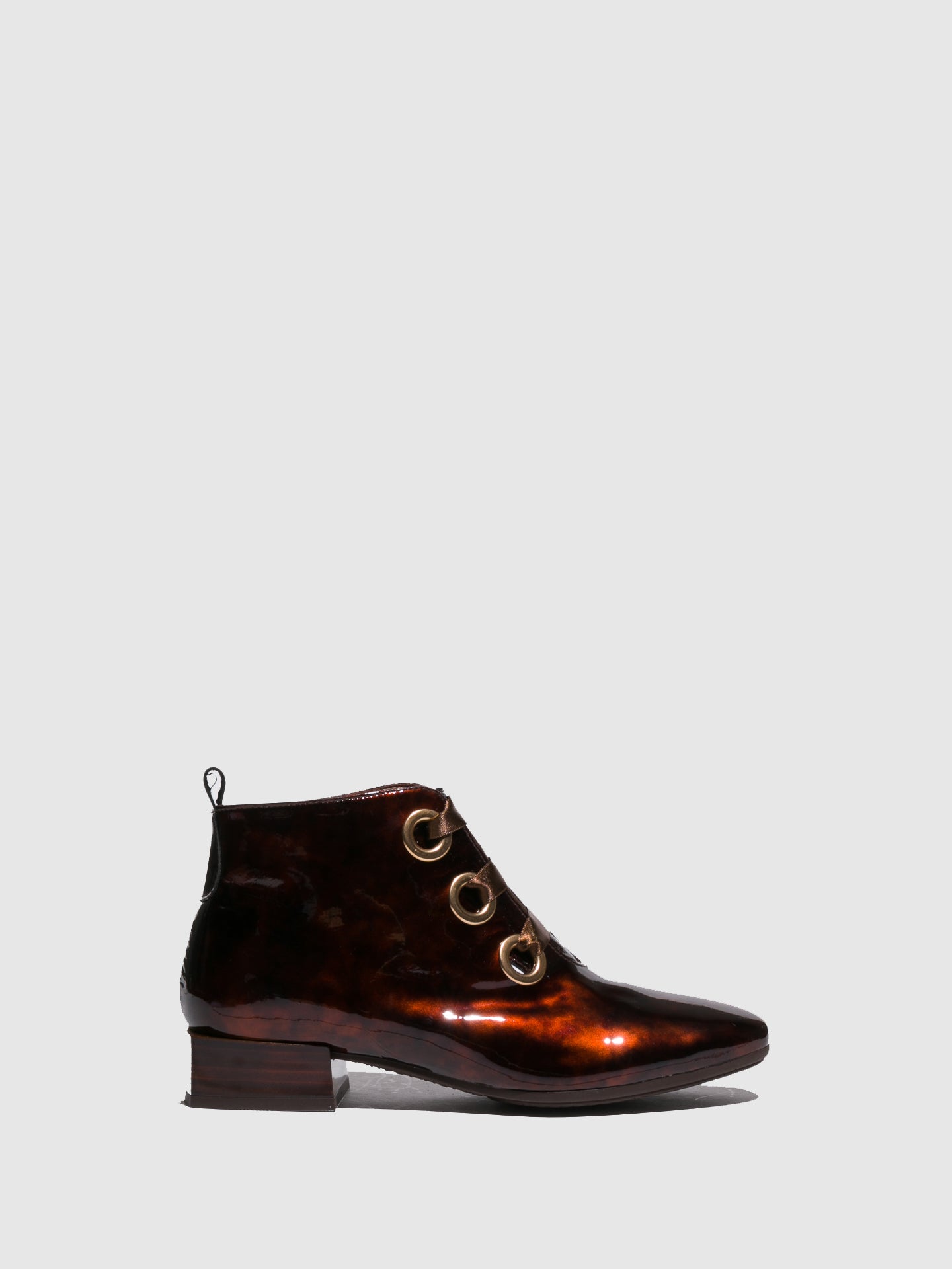 Hispanitas Botins com Atacadores em Castanho