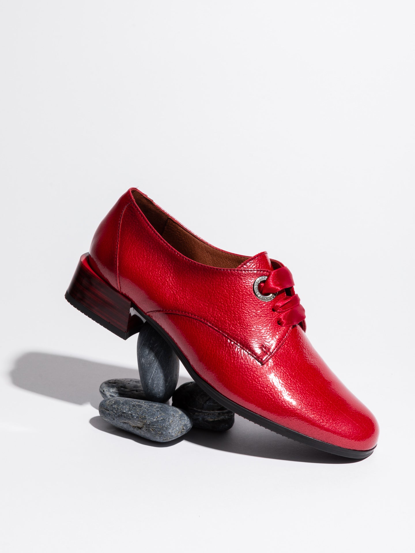 Hispanitas Sapatos Derby em Vermelho