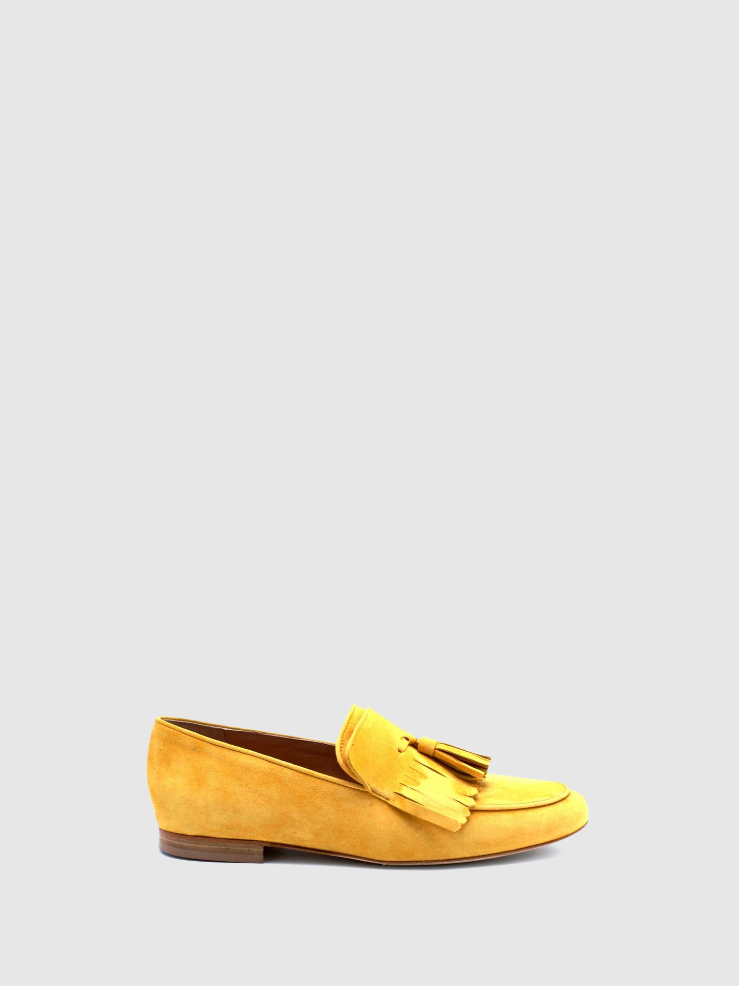 JJ Heitor Appliqués Loafers C03L3 Suede Yellow