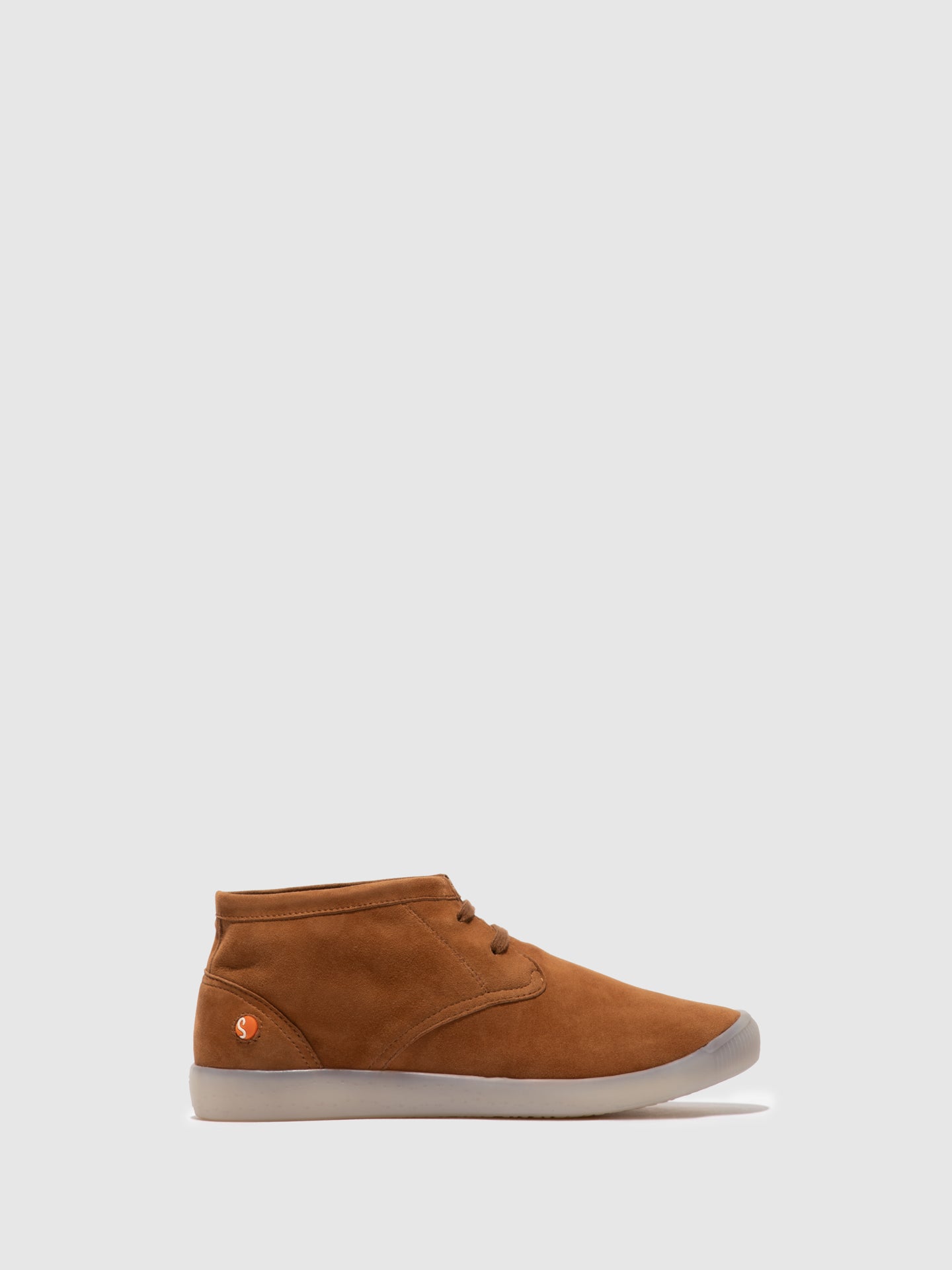 Softinos Lace-up Ankle Boots INDIRA SILKY TAN