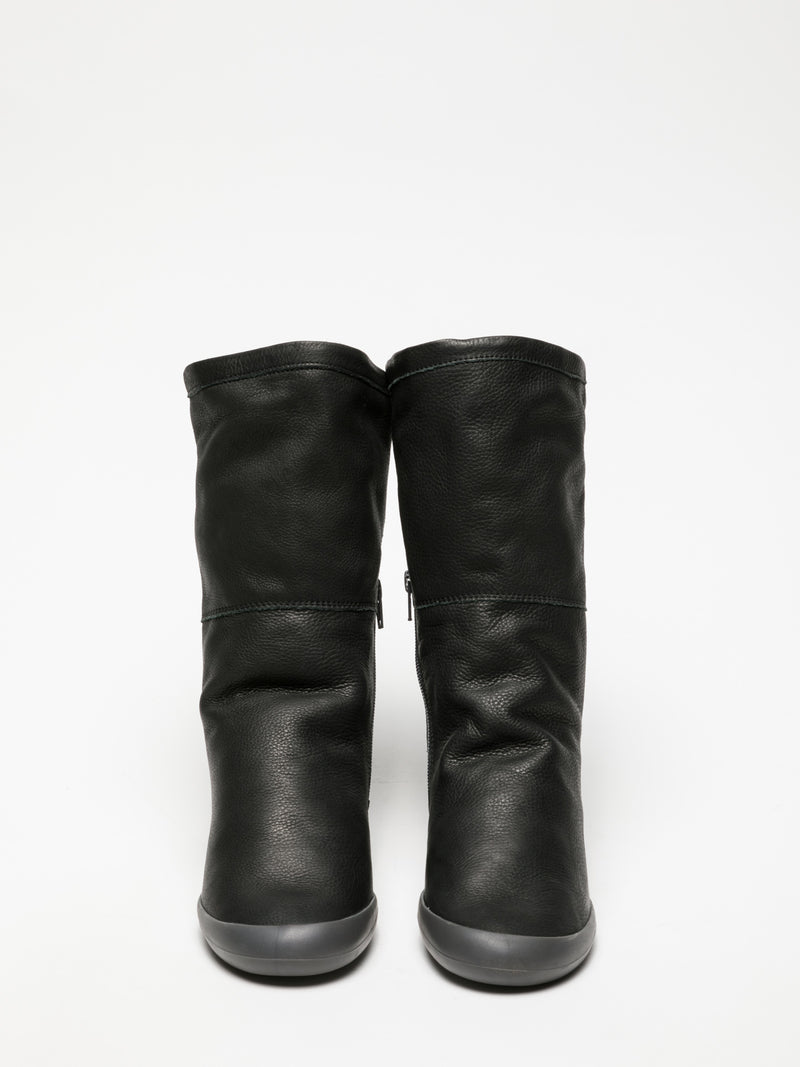 Softinos Botas de Cano-Alto em Preto