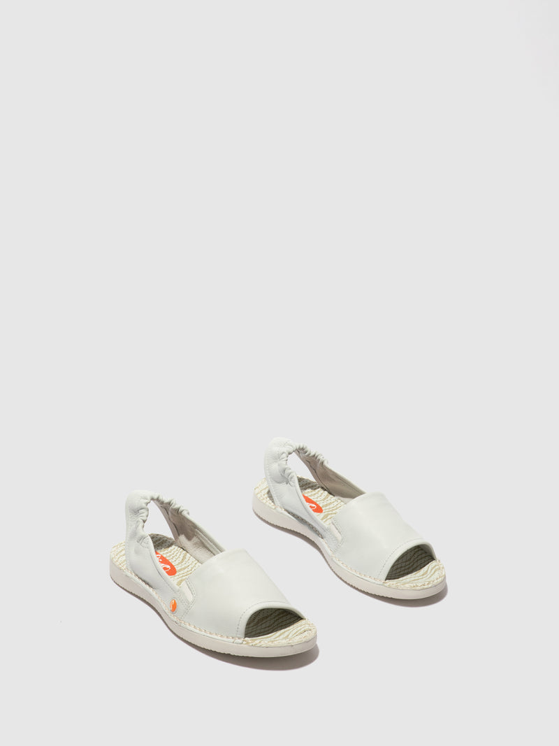 Softinos Sandálias com Tira no Calcanhar TEE430SOF SMOOTH WHITE