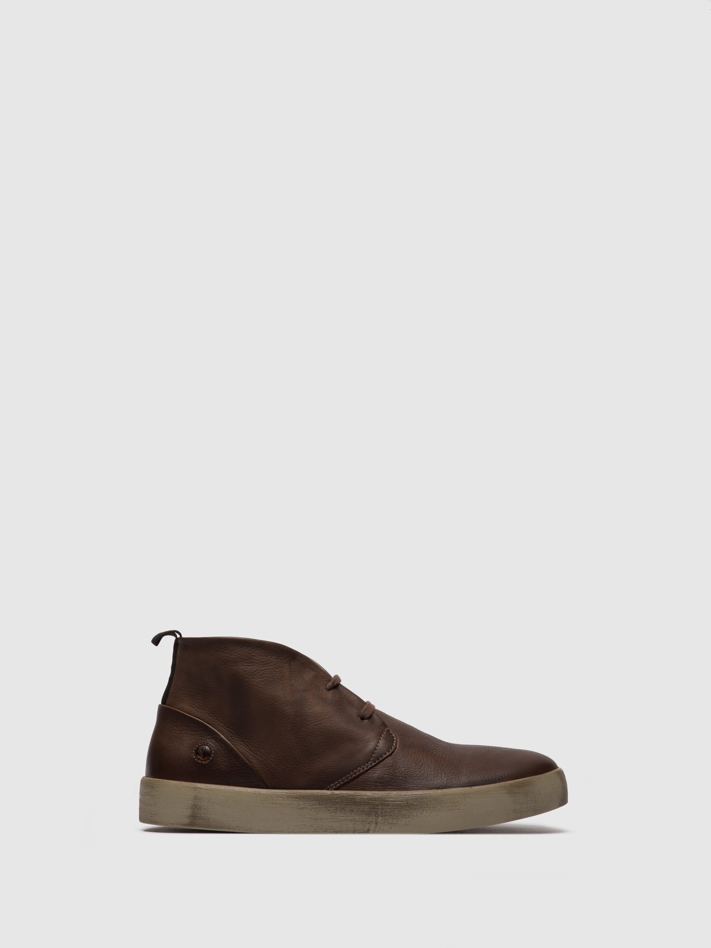 Softinos Botas com Atacadores RAFA612SOF DK.BROWN