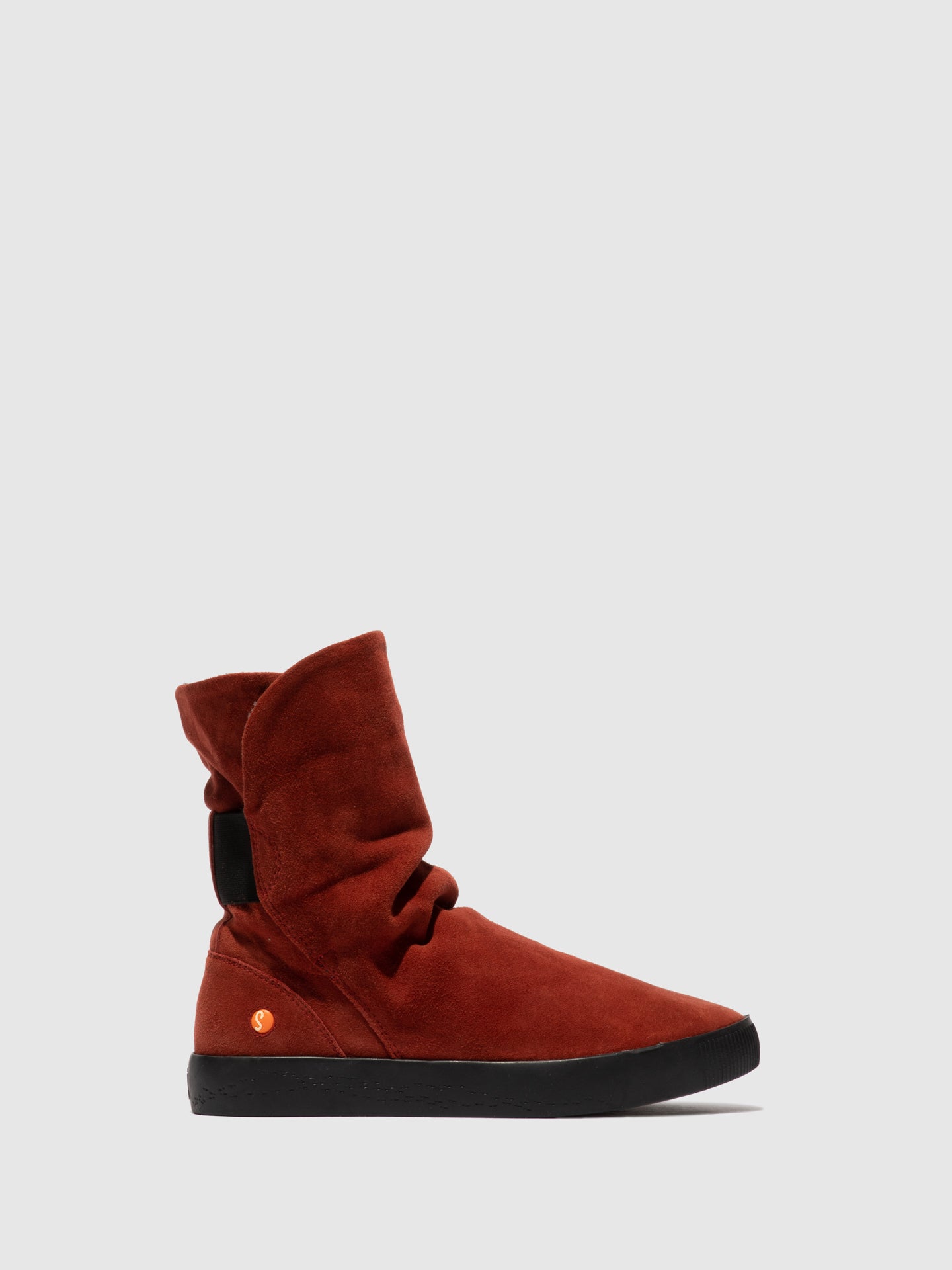 Softinos Knee-High Boots SHAZ614SOF RED