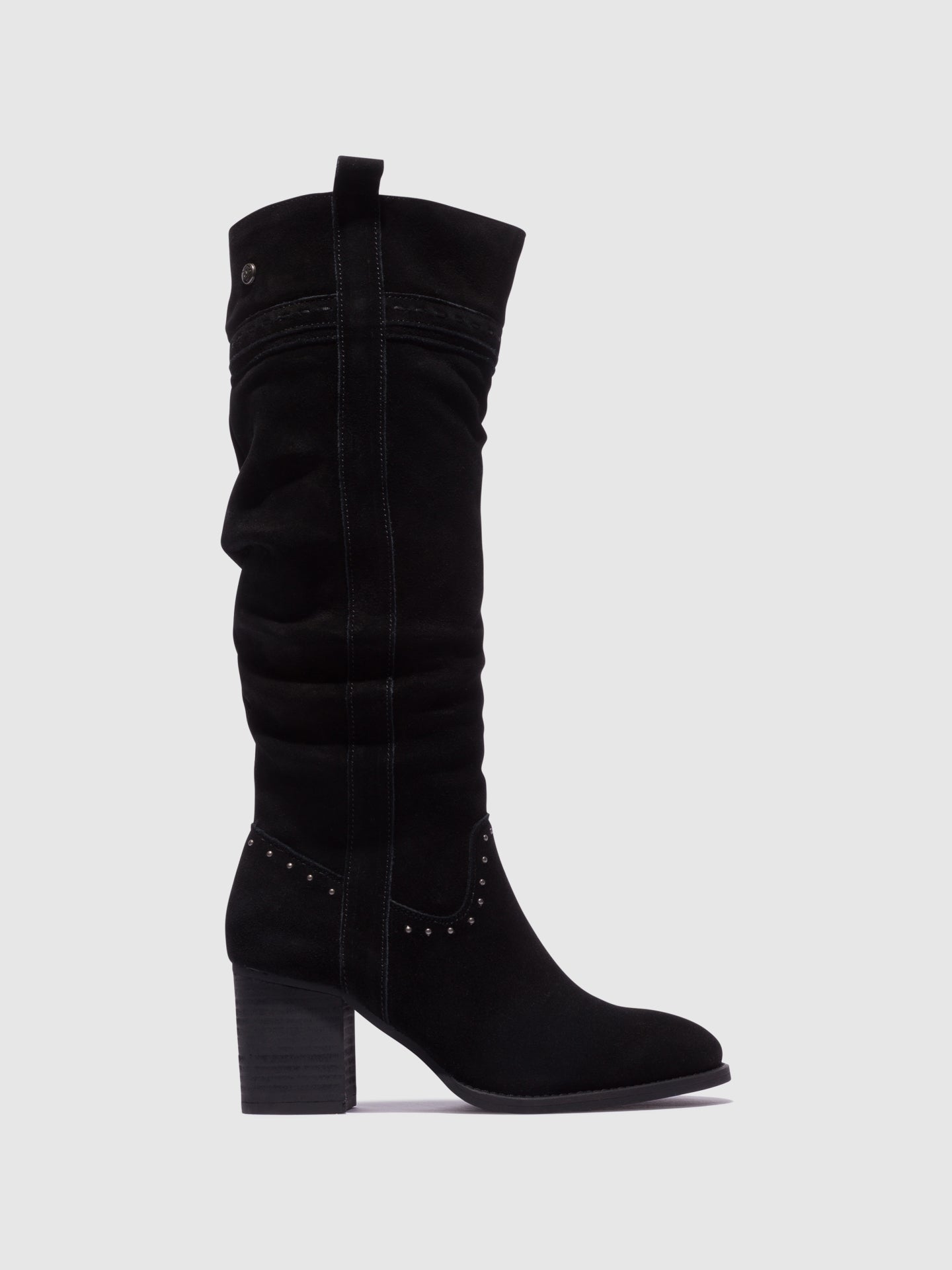 Top3 Botas de Cano-Alto em Preto